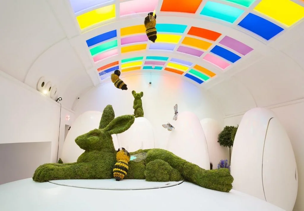 The Best Loo In London | The Easter Decoration In The Loo At Sketch London