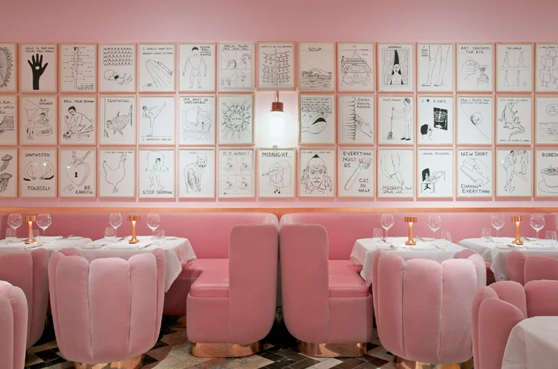 Gallery Wall Ideas, Best Afternoon Tea London, Sketch London, Art Deco, Tea Room, Mid Century Modern, Decorating Ideas, Miami Interior Designer, Christi Tasker
