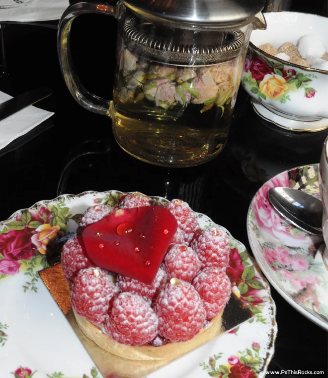 Sketch London: The Best Afternoon Tea In London, Wait Until You See The Pink Art Deco Dining Room For Sketch London High Tea | Best Places To Eat In London, Best Restaurants In London, High Tea Las Vegas, London, Must See In London, Places To Go In London, United Kingdom, What To Do In London | Fashion | Christian Dior | Fashion | P.s. This Rocks Travel &Amp; Interior Design Blogs By Christi Tasker A Serial Entrepreneurs Lifestyle Blog Full Of Vacation Ideas, Home Design Inspiration, Art, Recipes, Parenting Tips, Over 40S Fashion Inspiration Sketch Rose Tea With Raspberry Pastry