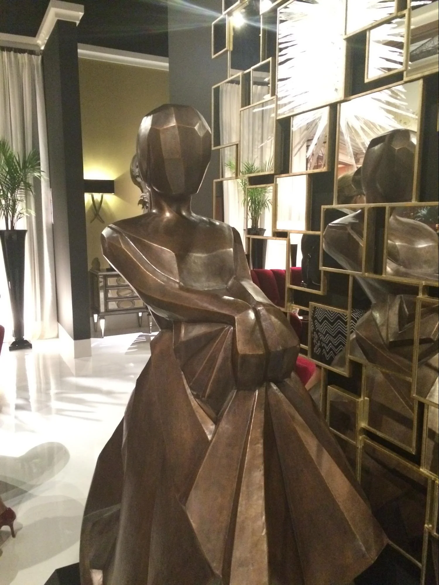 Statue Featured In The Georgian At Harrods, Shown In Christopher Guy Showroom