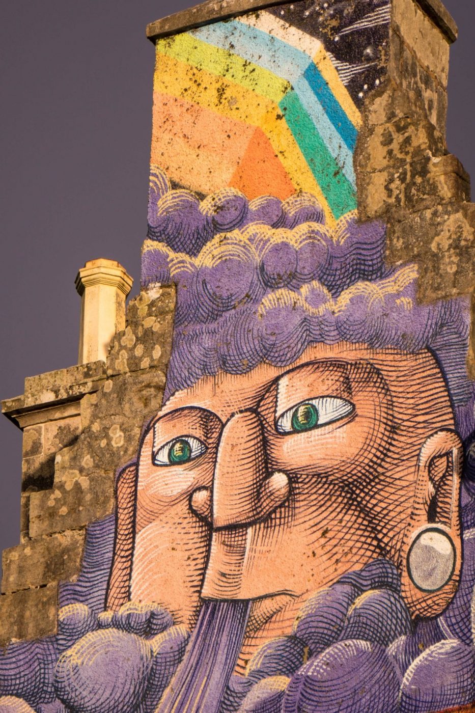 Kelburn Castle Scotland Graffiti Street Artists - Coolest Scottish Castle In Uk