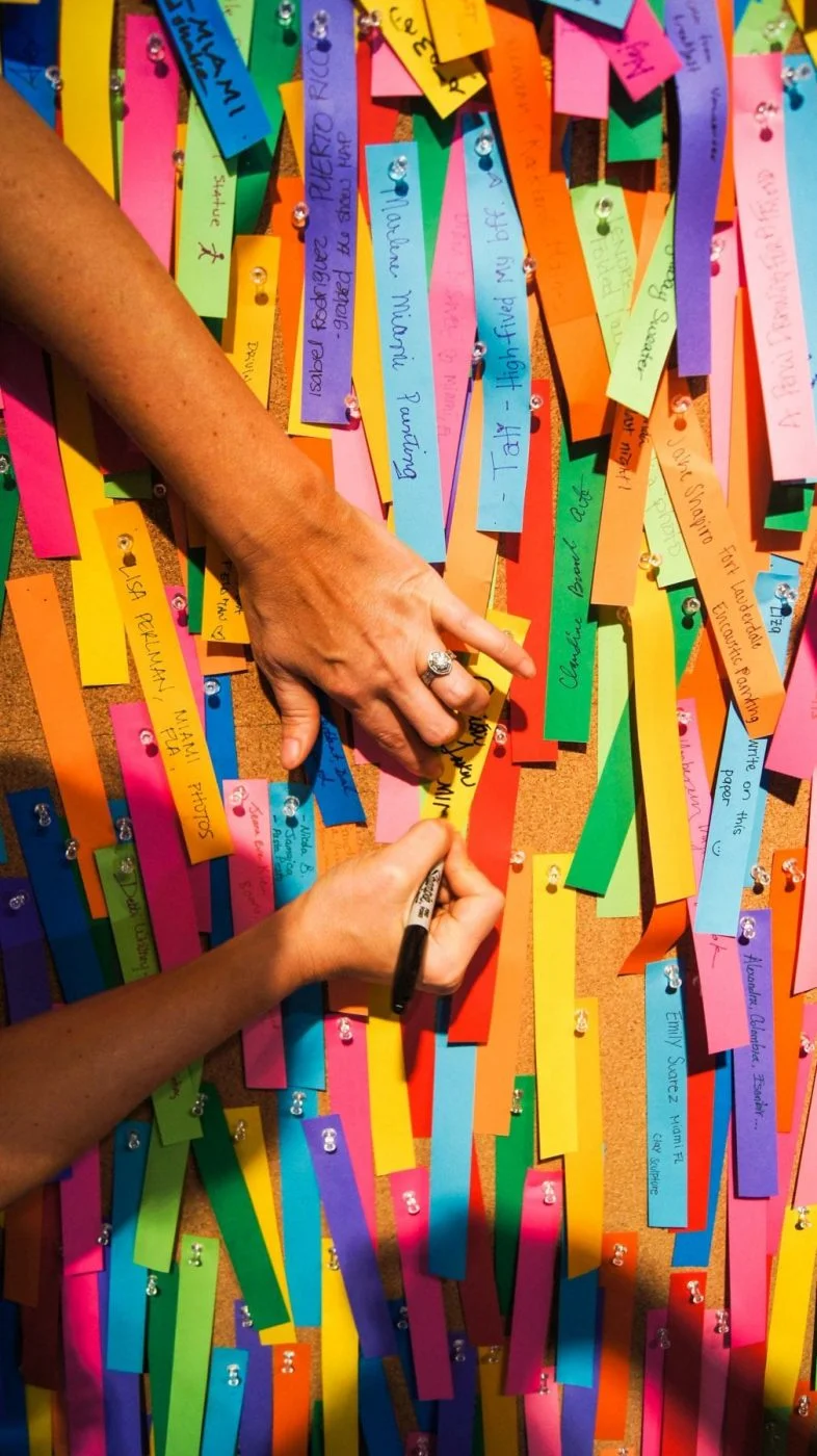 Paper Art Ideas, Event Art Ideas, Team Building Art Ideas, Art Basel Miami Beach, Design Miami, Awesome Art Ideas
