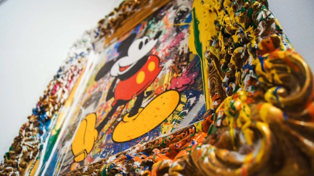 Awesome Diy Tips For Recreating 15 Most Unusual Art From Art Basel Miami Beach | Art Basel Miami Beach, Art Ideas, Art Inspiration, Cool Art Designs, Cool Art Ideas, Diy Ideas, Famous Paintings To Recreate, Miami Design District, South Beach Miami, Trending Art, Wynwood Arts District | Fashion | Christian Dior | Fashion | P.s. This Rocks Travel &Amp; Interior Design Blogs By Christi Tasker A Serial Entrepreneurs Lifestyle Blog Full Of Vacation Ideas, Home Design Inspiration, Art, Recipes, Parenting Tips, Over 40S Fashion Inspiration Mr. Brainwash, Theirry, Los Angeles Street Artist, French Born, Mickey Mouse Painting, Baroque Frame, Dripping Paint