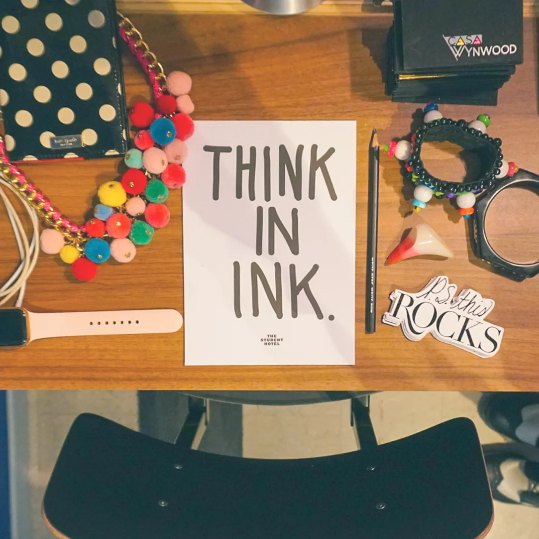 Student Hotel, France, Quote Of The Day, Think In Ink, Polka Dot Passport Holder