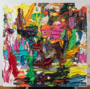 Art Basel Hong Kong 2023, Pascale Marthine Tayou Chalks Waves C, 2023